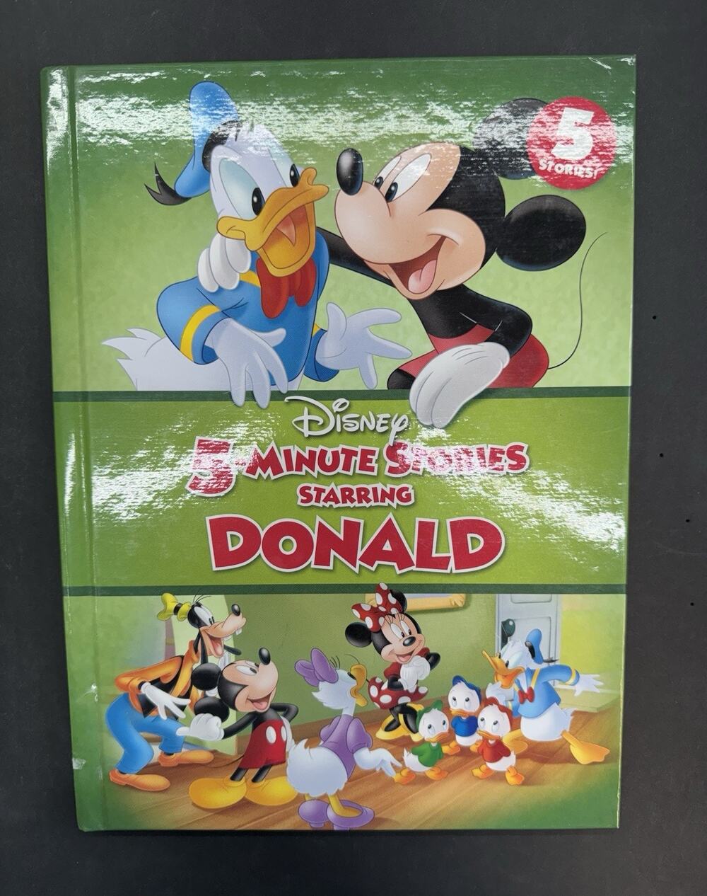 Disney’s 5 Minute Stories Staring Donald Duck - Children’s Book